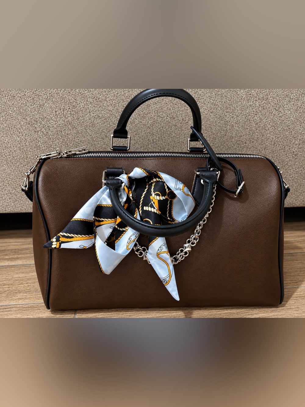 Classic Brown Satchel purse